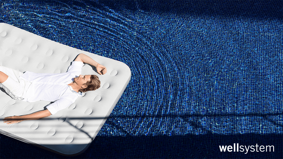 textured blue surface pattern used for wellness and lifestyle background design